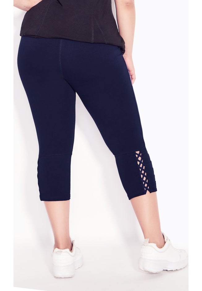 Cross Hem Legging image number 5