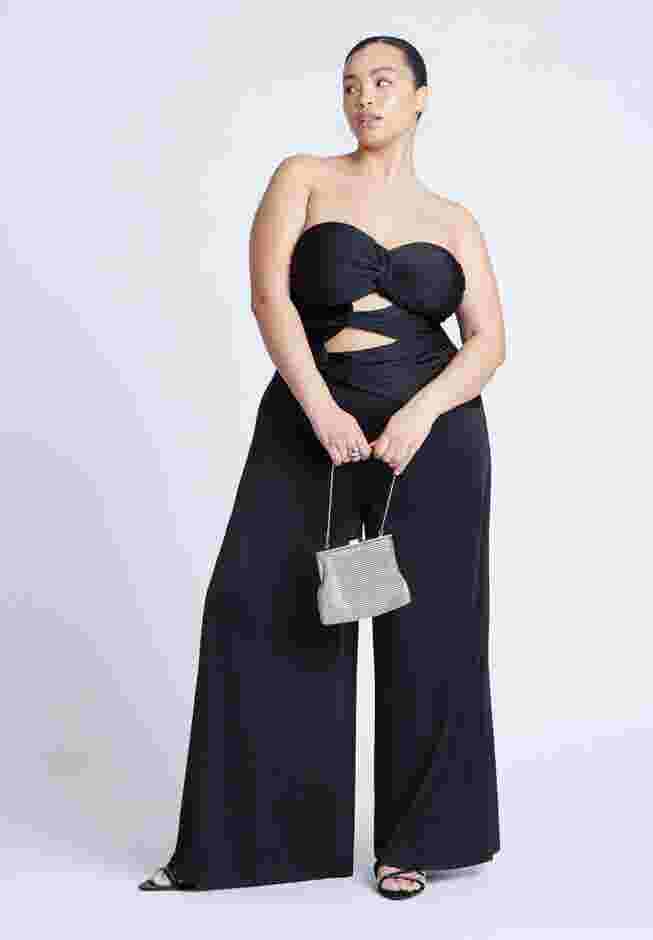 Twist Detail Jumpsuit With Cutout image number 2