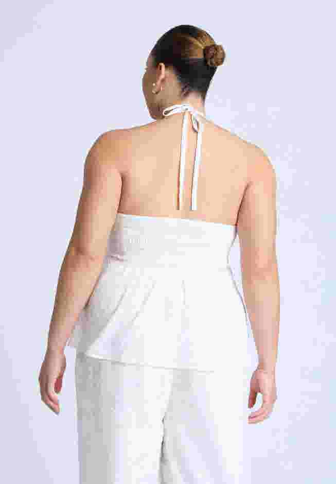 Neck-Tie Halter Top image number 1