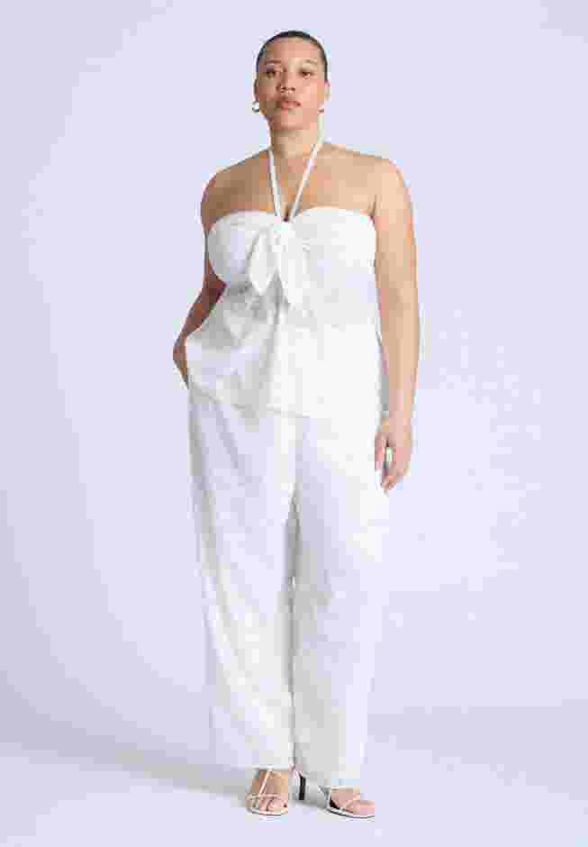 Neck-Tie Halter Top image number 2