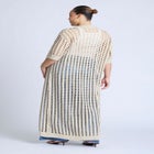 Open Stitch Cardigan Duster image number null