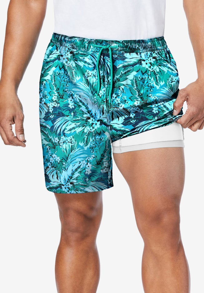5" Swim Shorts with Super Stretch Liner image number 3