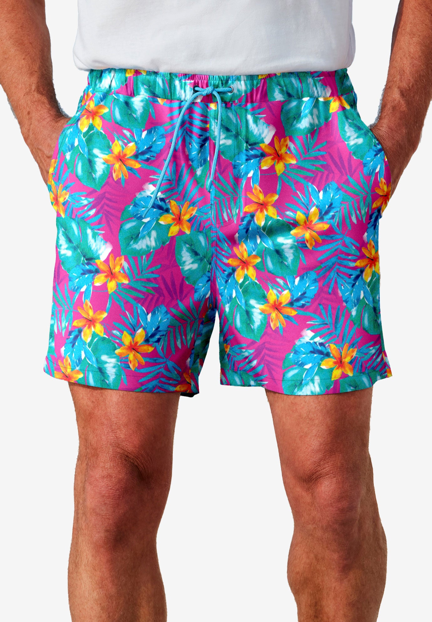 5" Swim Shorts with Super Stretch Liner image number 0