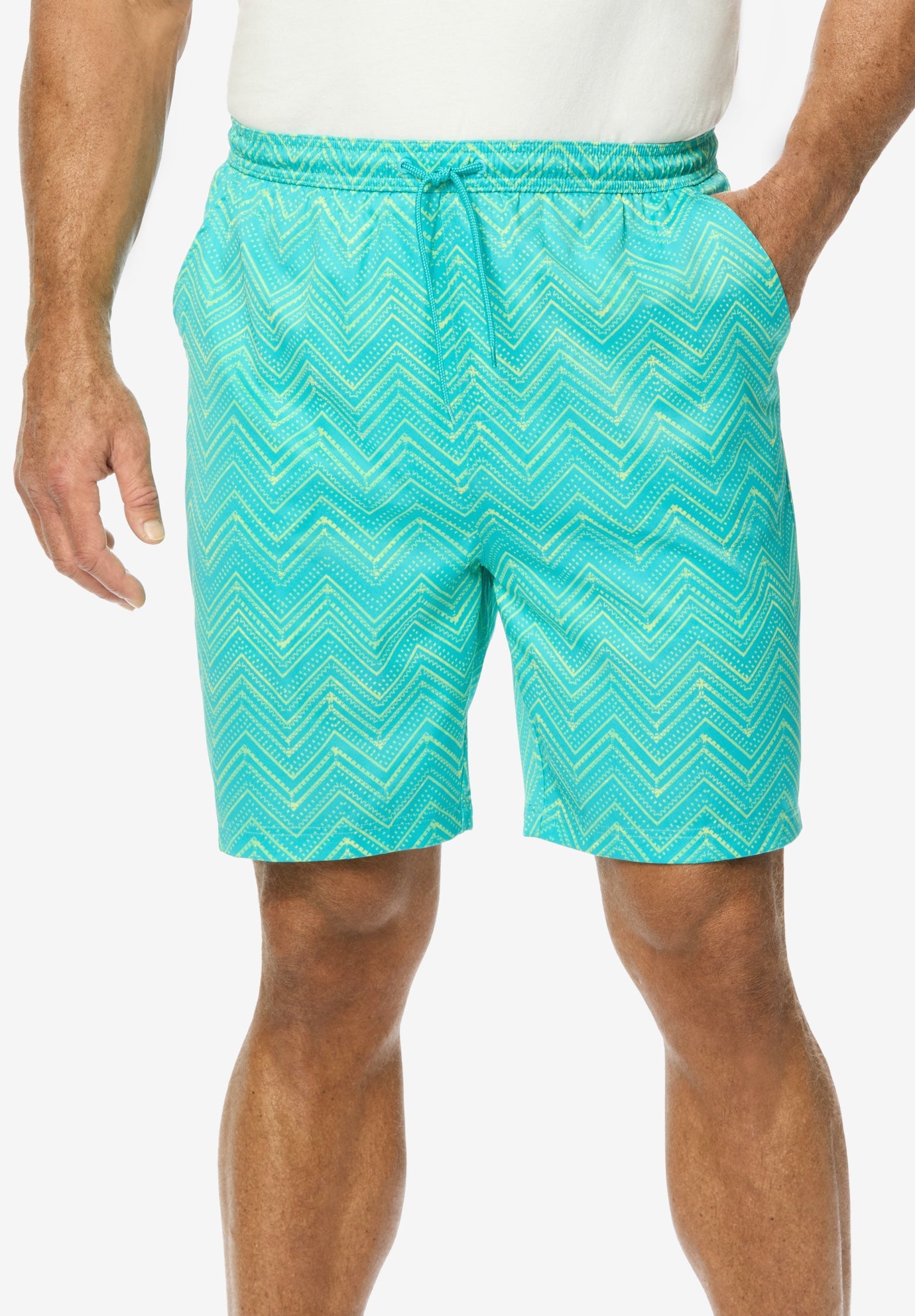 8" Swim Trunks with Super Stretch Liner image number 0