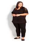 Crochet Cut Out Top image number null