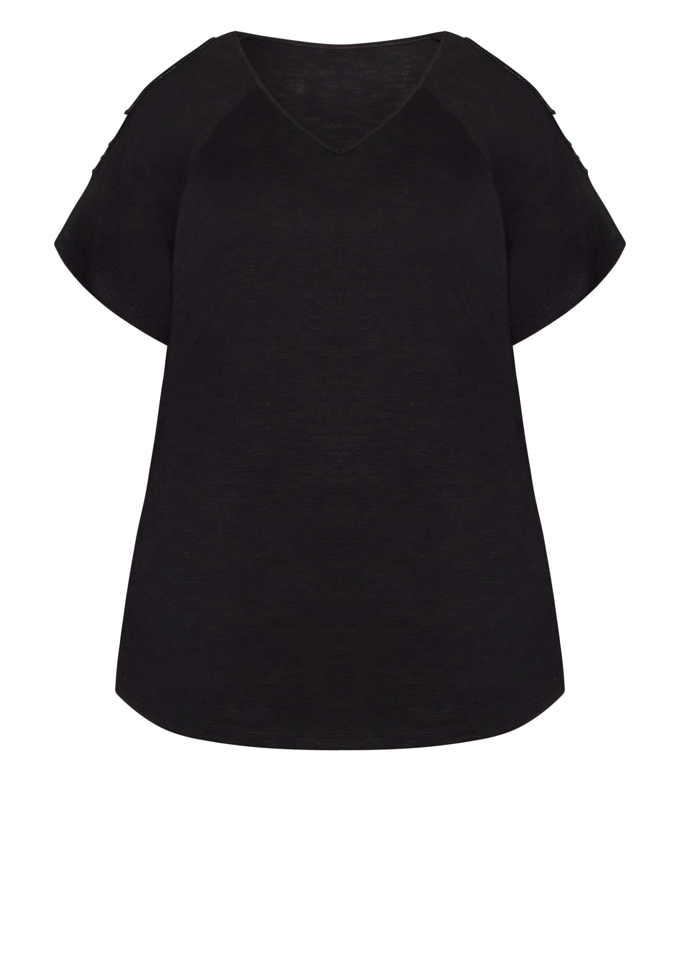 Crochet Cut Out Top image number 5