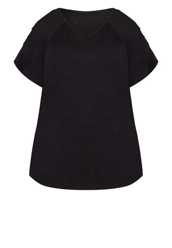 Crochet Cut Out Top image number 5