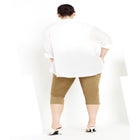 Butter Denim Pull On Crop Jean image number null