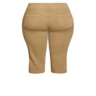 Butter Denim Pull On Crop Jean image number null