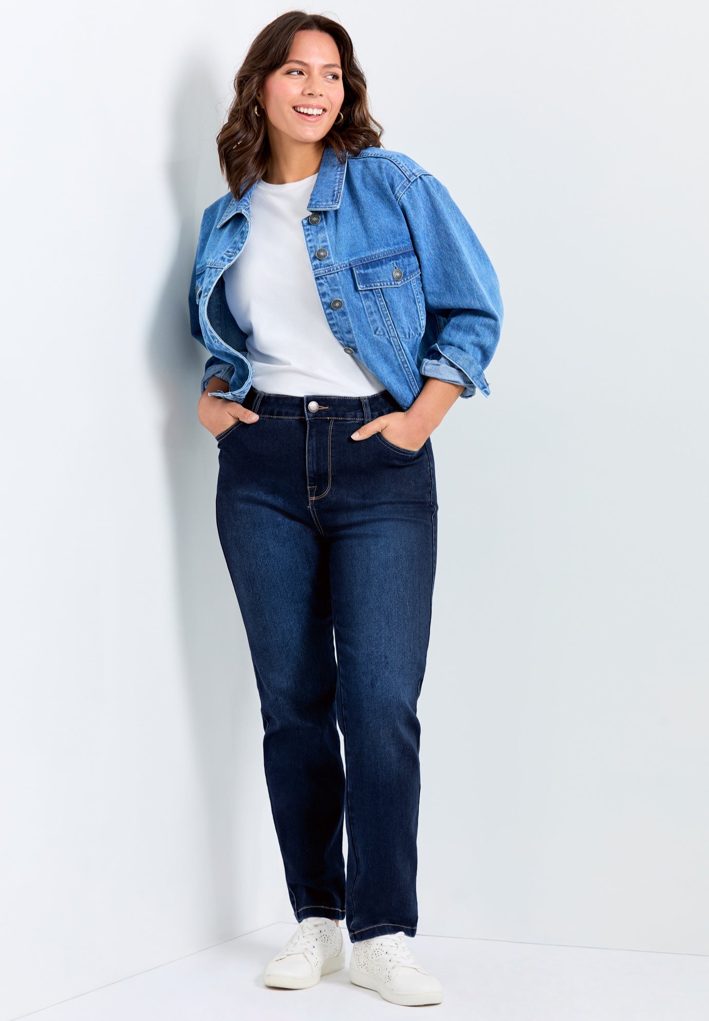 Butter Denim Straight Leg Jean image number 2