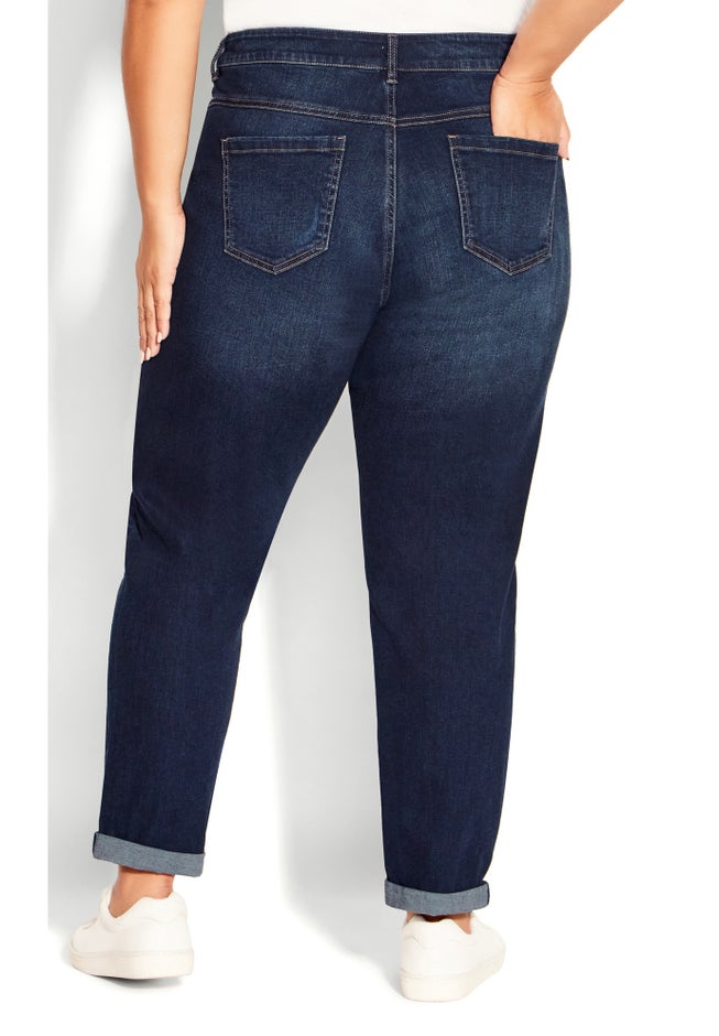 Girlfriend Rip Jean image number null