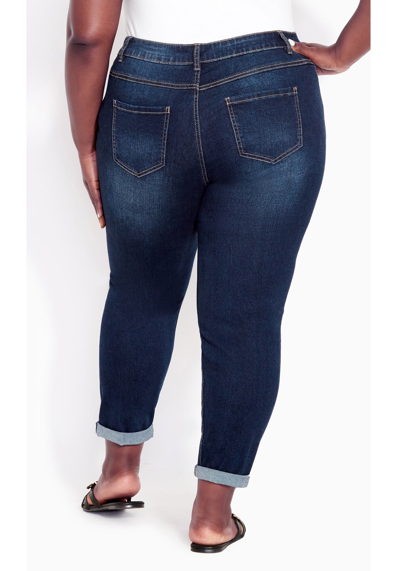 Denim Girlfriend Stretch Jean image number 1