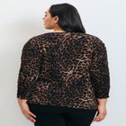 Naomi Print Gathered Sleeve Top image number 1