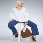 High-Waist Wide Leg Jeans image number null