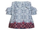 Cold Shoulder Frill Top image number null