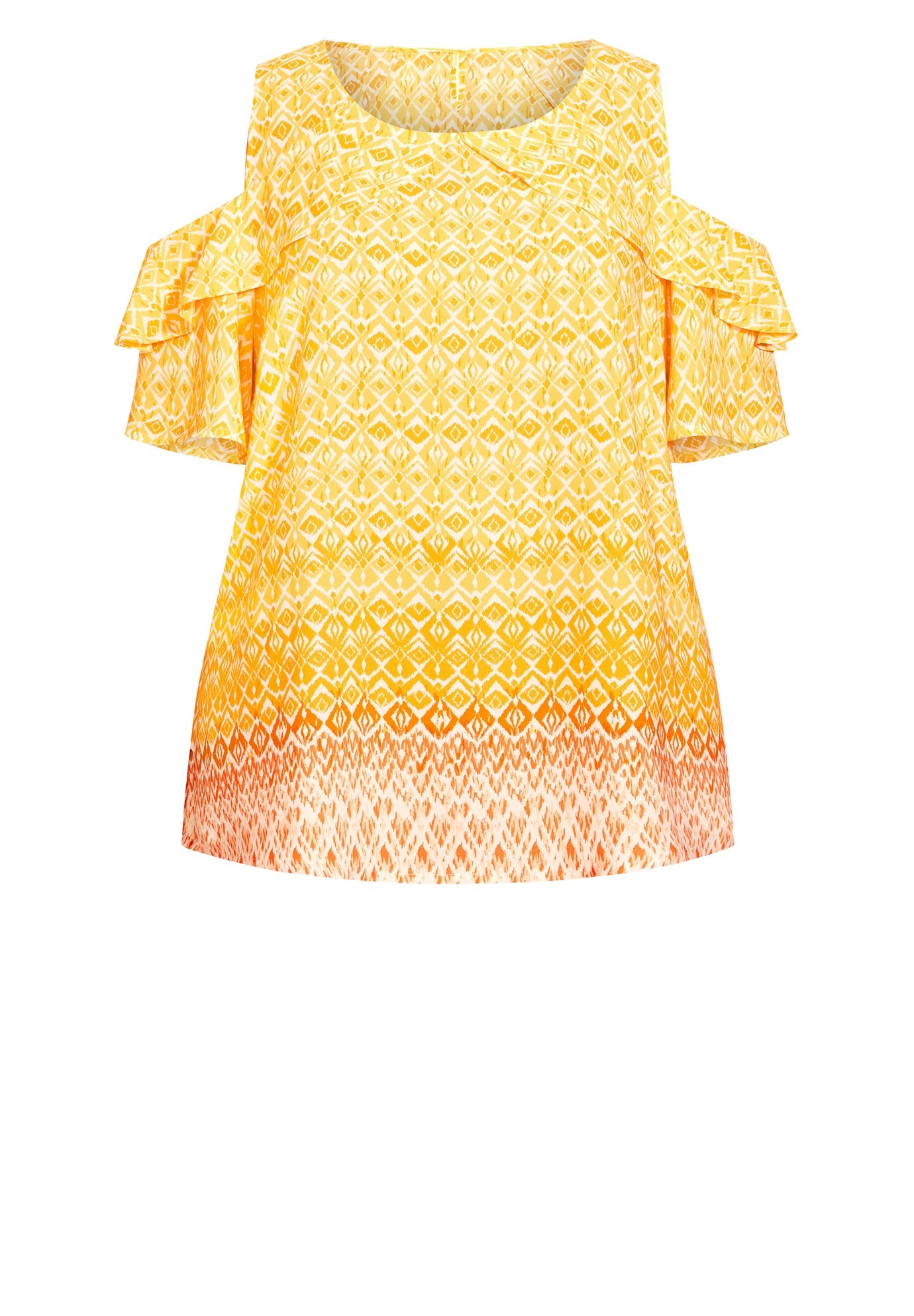 Cold Shoulder Frill Top image number 2