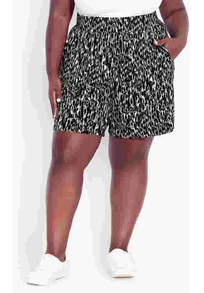 Alisha Knit Print Short image number 3