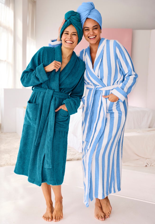 Short Terry Robe image number 4