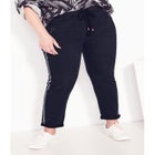 Shay Side Stripe Denim Jogger image number null