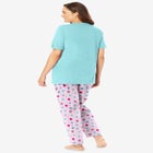 Graphic Tee Pure Cotton PJ Set image number 1