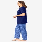 Graphic Tee Pure Cotton PJ Set image number null