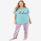 Graphic Tee Pure Cotton PJ Set image number 0
