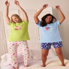 Graphic Tee PJ Set image number null