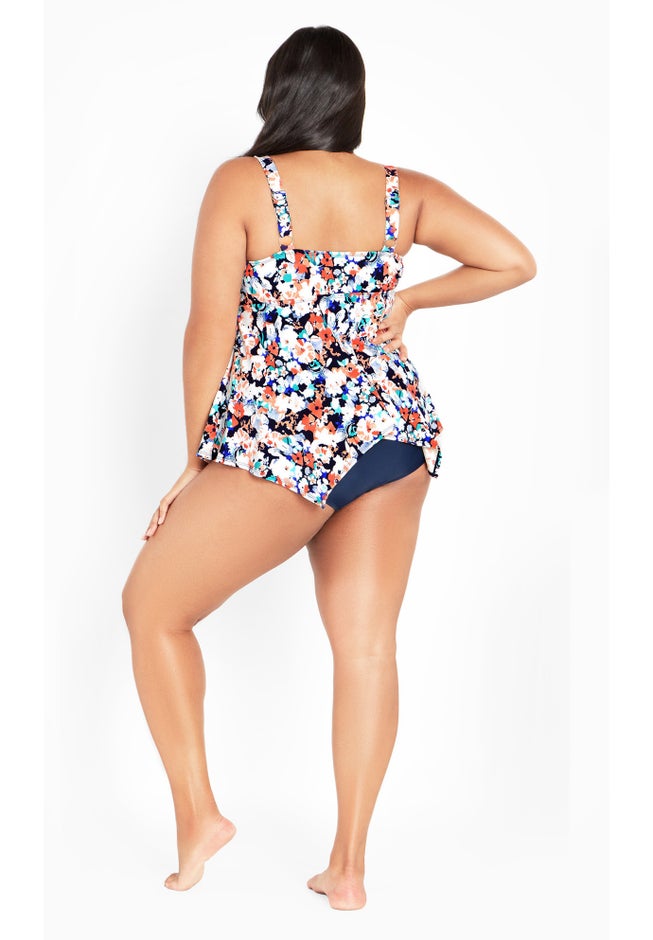 Sharkbite Print Tankini Top image number 5