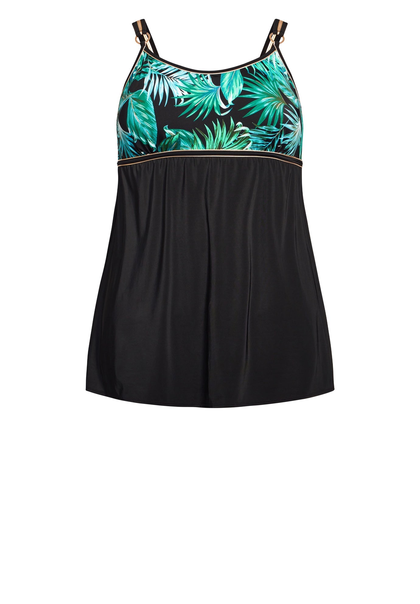 Empire Print Swim Dress image number 2