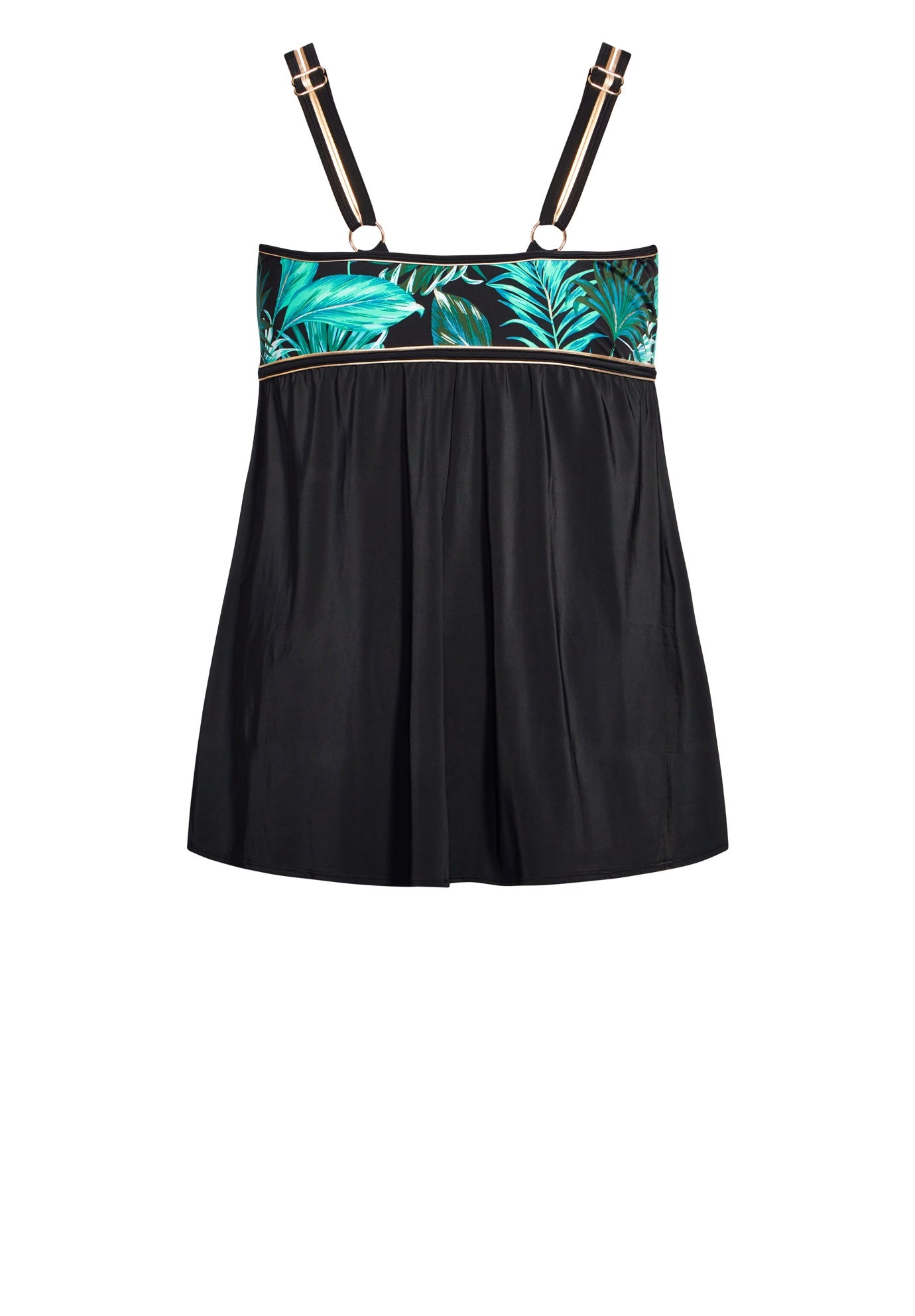 Empire Print Swim Dress image number 3