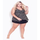 Sharkbite Print Tankini image number null