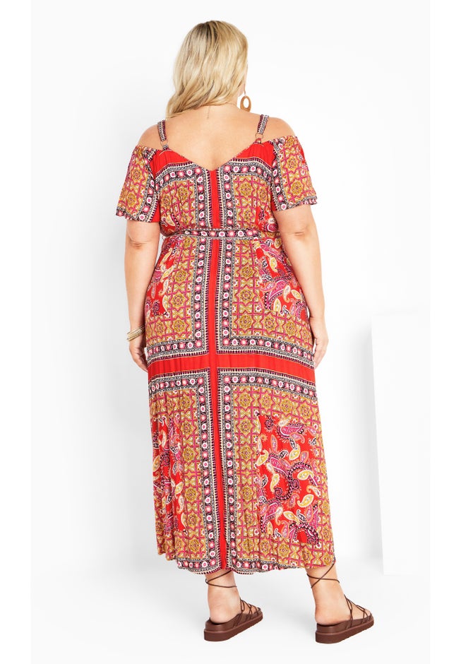 Zoey Cold Shoulder Maxi Dress image number 1