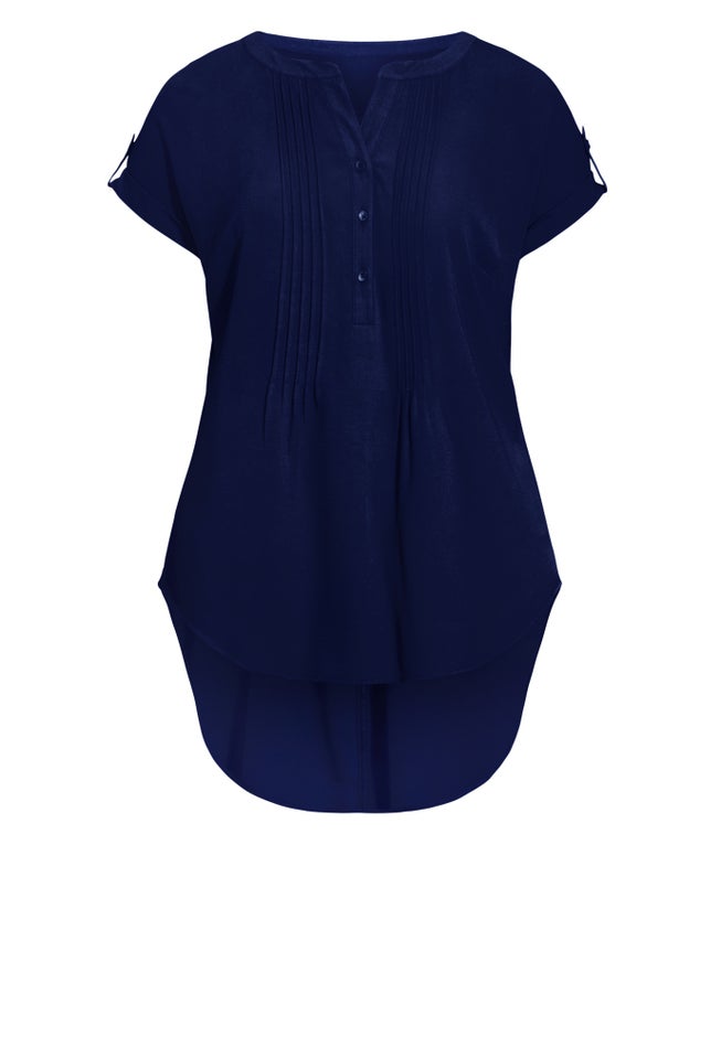 Button Pleat Top image number 2