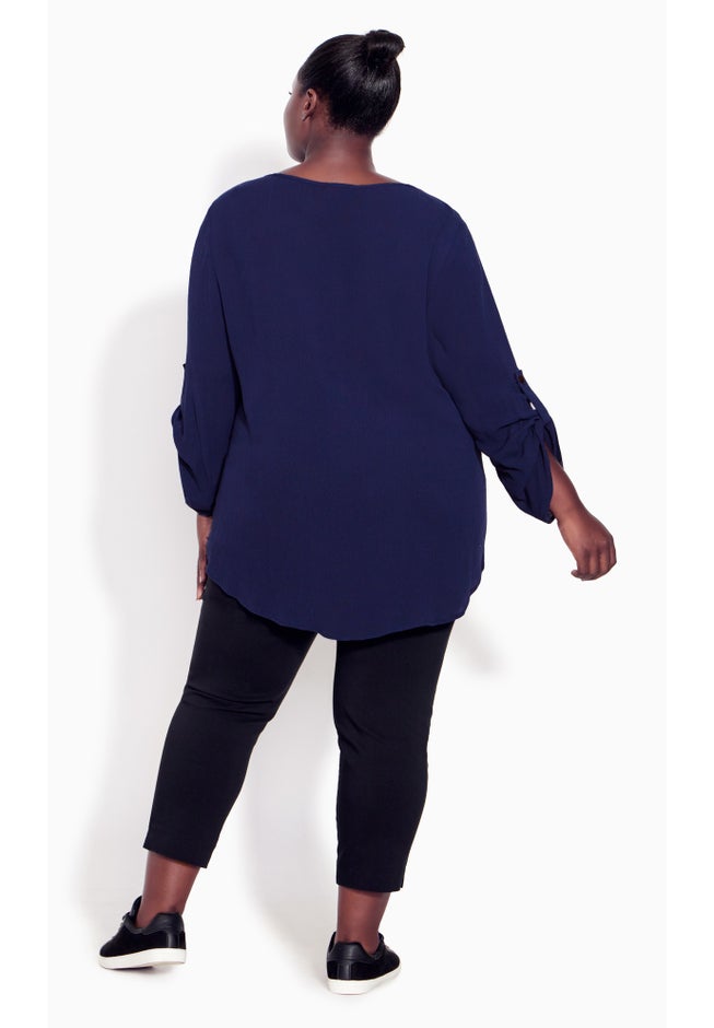 Sandy Pintuck Plain Shirt image number 4