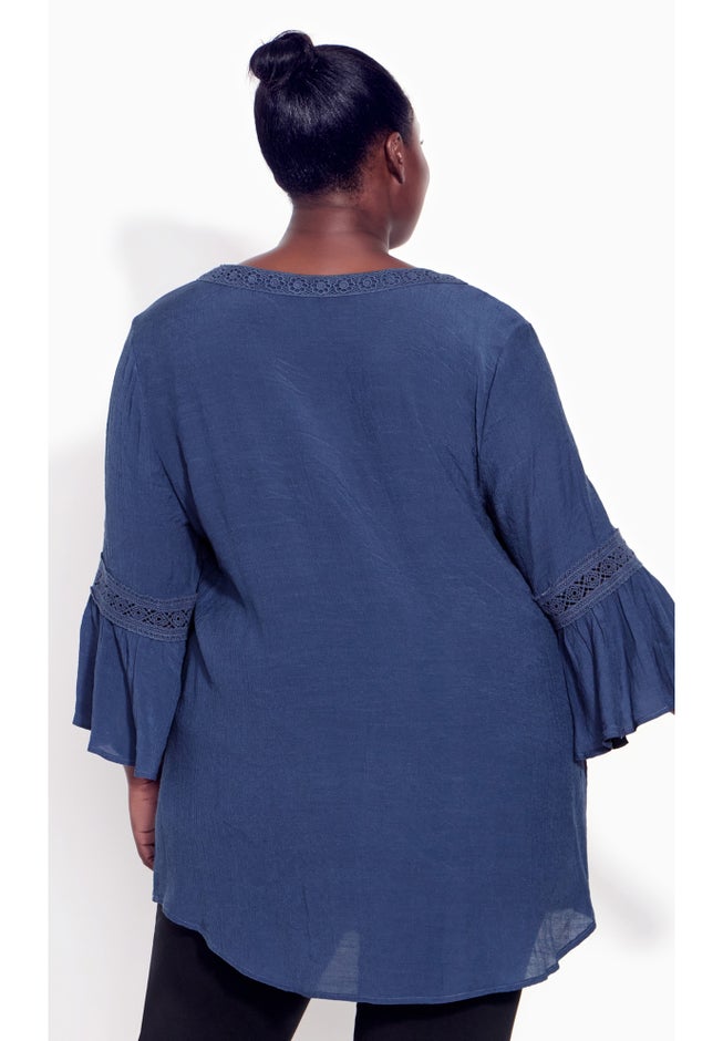 Pleat Lace Tunic image number null