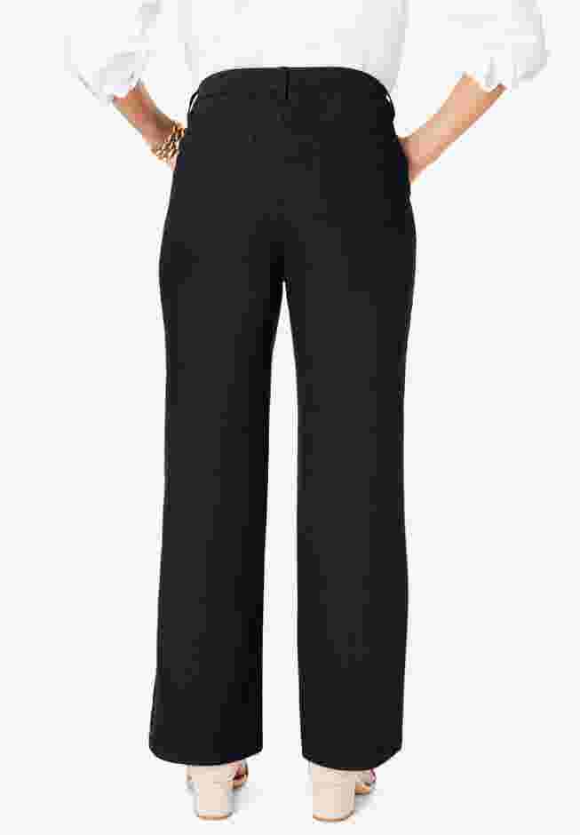 True Fit Stretch Denim Wide Leg Jean image number 1