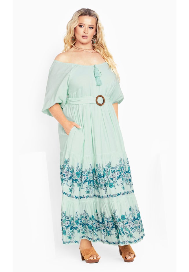 Angel Tiered Maxi Dress image number 3