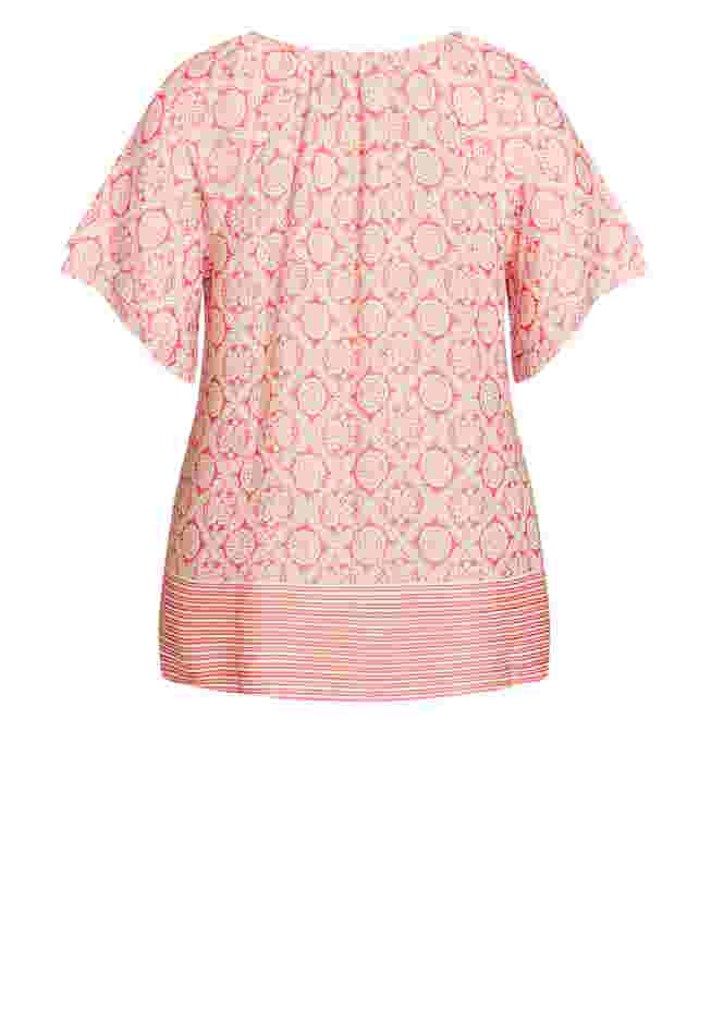 Medallion Border Peasant Top image number 3