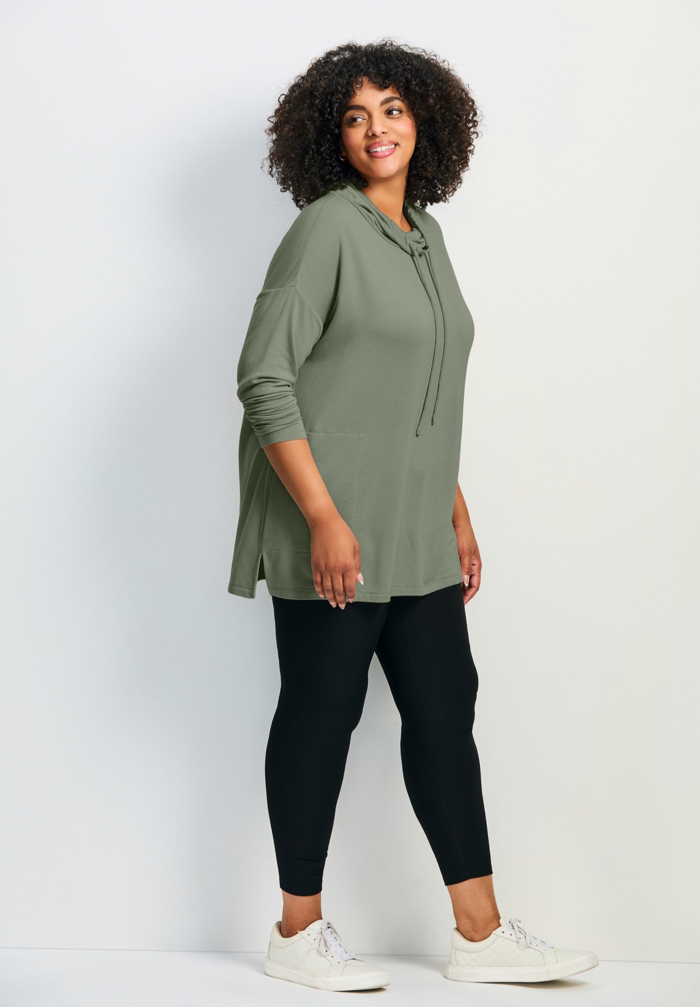 Addison Cowl Neck Tunic image number 2