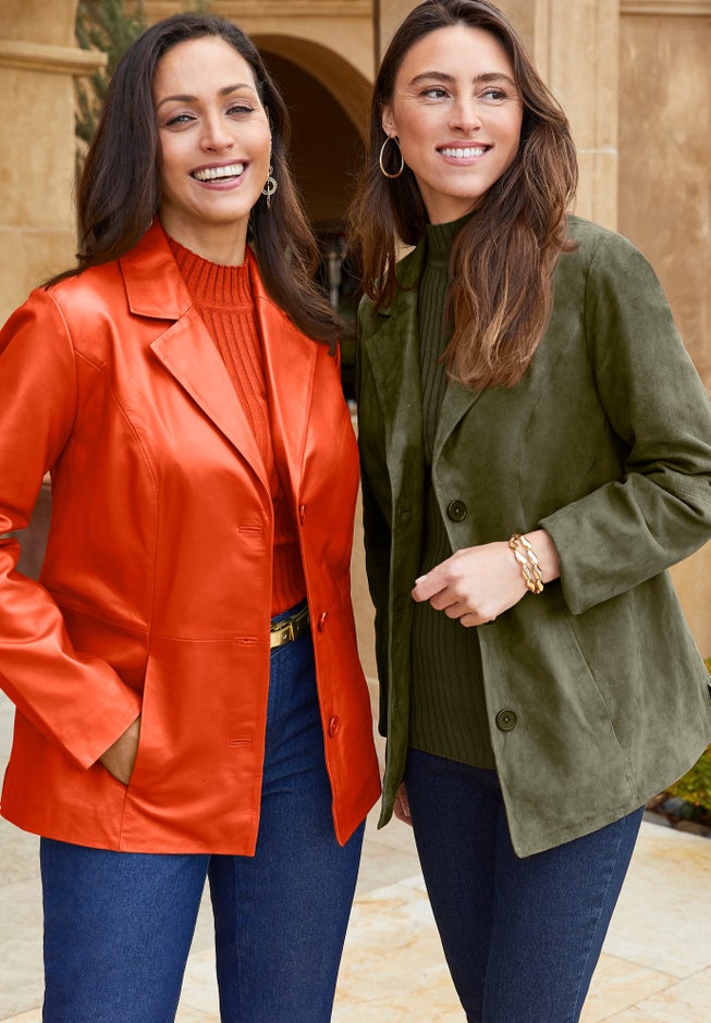 Leather Blazer image number 1