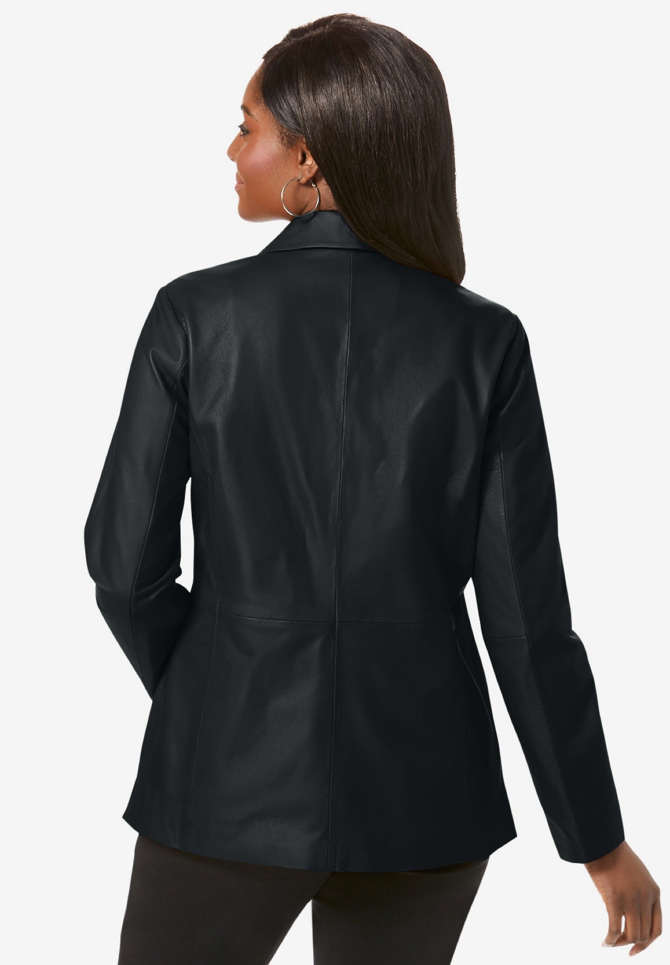 Leather Blazer image number 1
