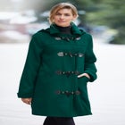 Hooded Toggle Wool Coat image number null