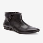 The Terri Leather Bootie image number null