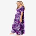 V-Neck Short Sleeve Maxi Lounger image number null