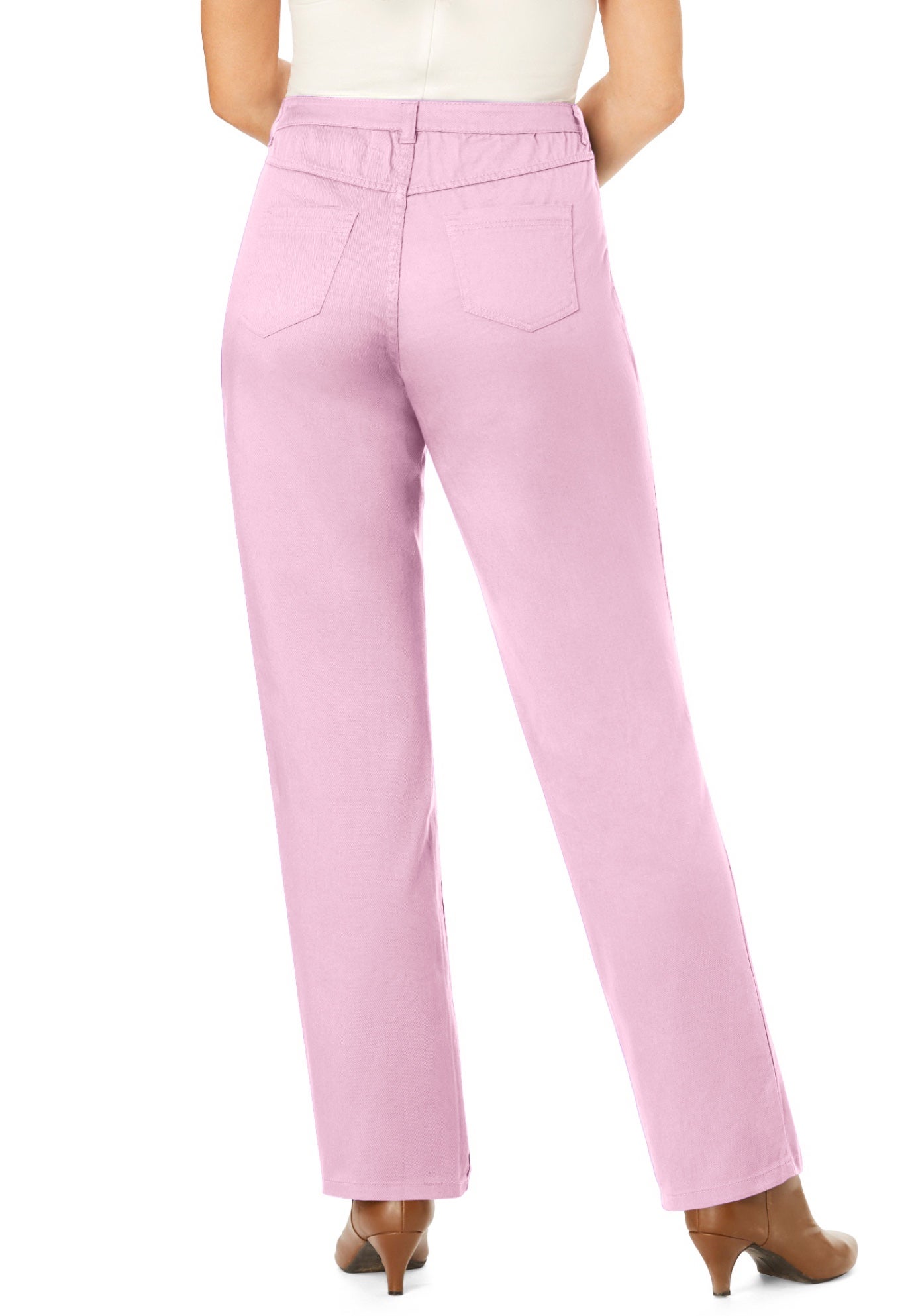 Perfect Relaxed All-Cotton Denim Five-Pocket Jeans image number 1