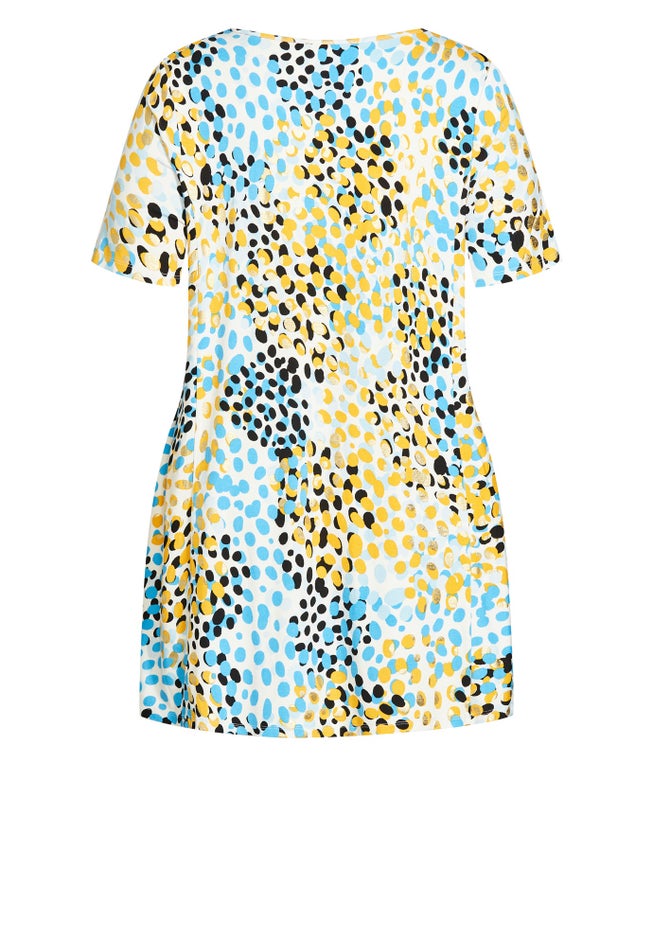 Keyla Foil Top image number 5