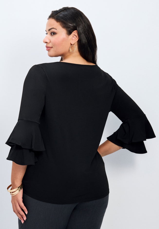 Vienna Bell Sleeve Top image number 1