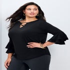 Vienna Bell Sleeve Top image number null