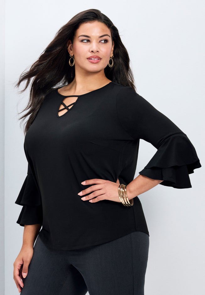 Vienna Bell Sleeve Top image number 2