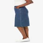 Tummy Control Denim Skirt image number null